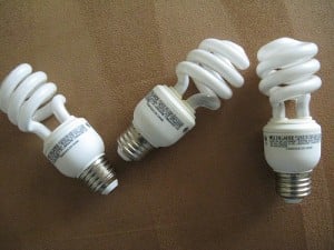 CFL bulbs to recycle