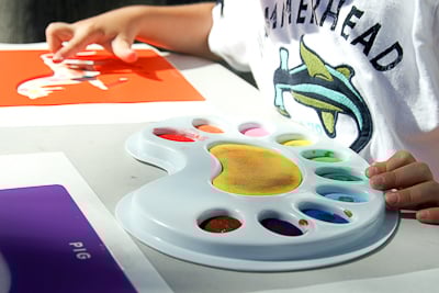 Fingerprinting Art for Preschoolers