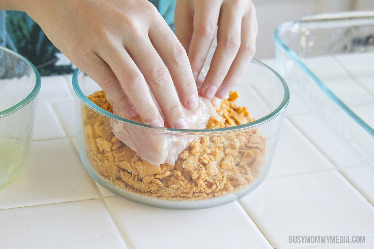 Cheese Cracker Crusted Chicken Recipe