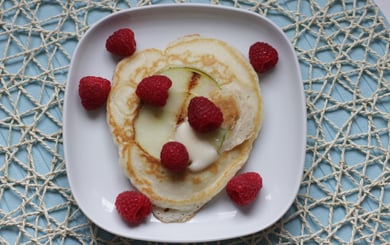 Apple Filled Pancakes