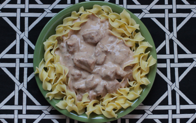 Beef Stroganoff