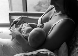 nursing baby