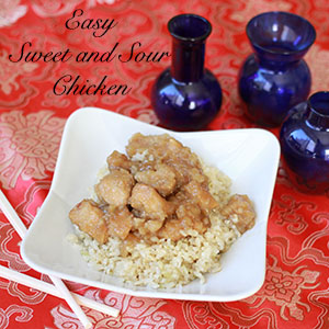 Easy Sweet and Sour Chicken on BusyMommyMedia.com