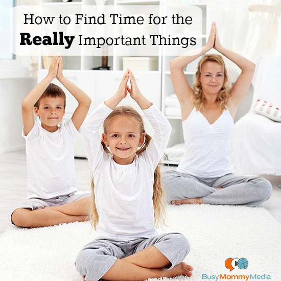 time management for moms