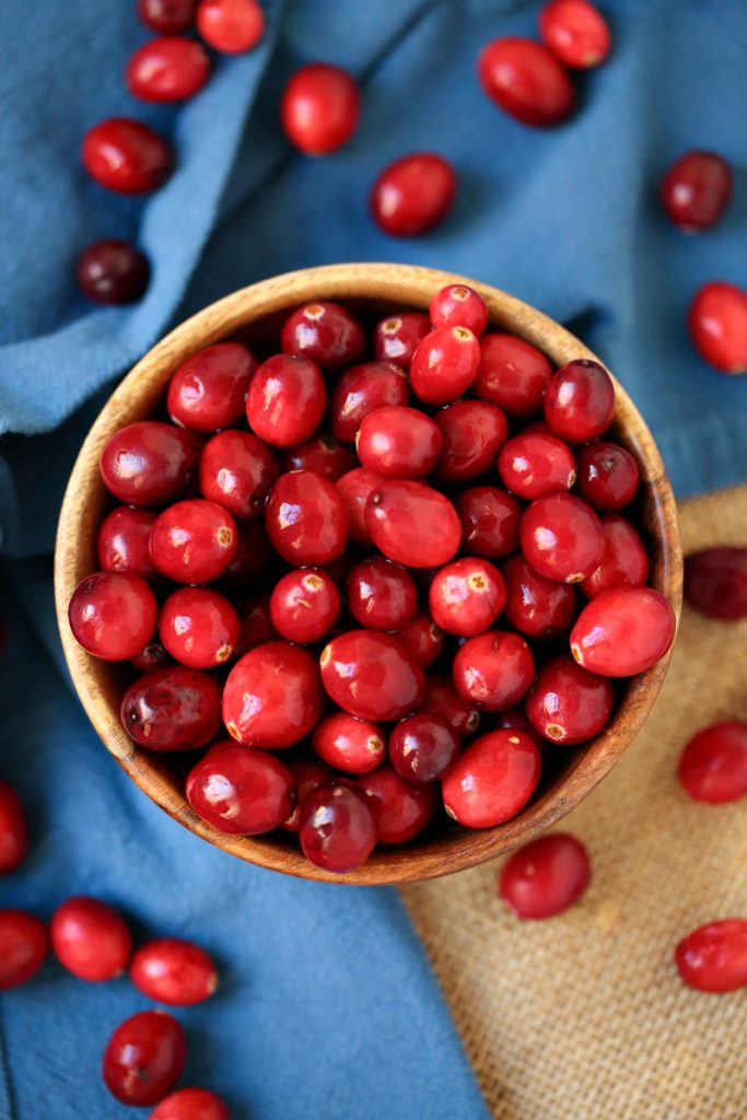 Cranberries for holiday baking