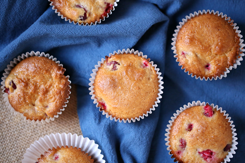 cranberry muffins