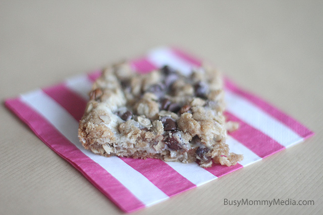 Chocolate Pecan Cookie Bar