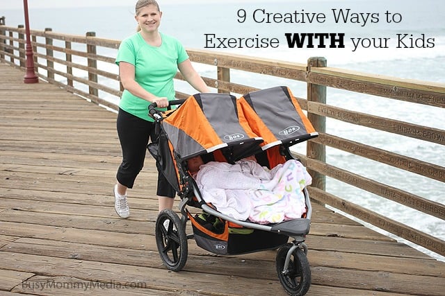 Exercising with kids