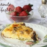 5 minute breakfast pie