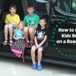 entertaining kids on a road trip