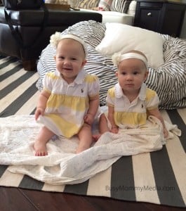 7 month old twins