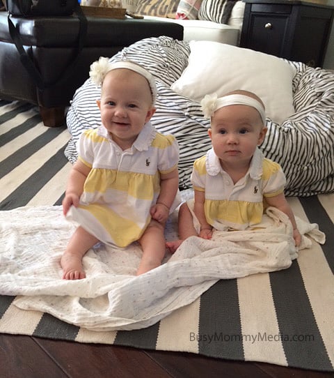 7 month old twins