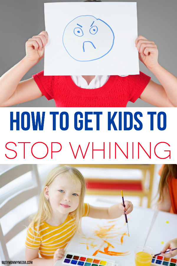 How To Get Kids to Stop Whining
