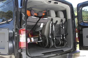 Nissan NV trunk