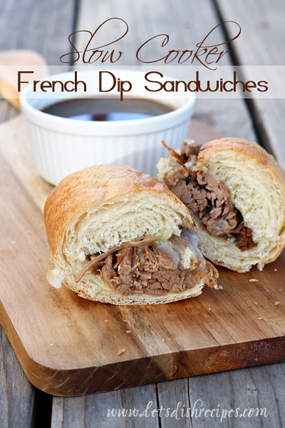 slow cooker french dip