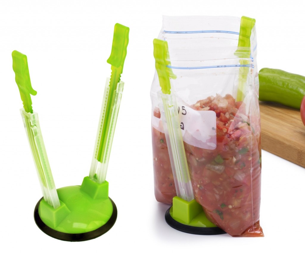 Freezer bag stands for freezer meals