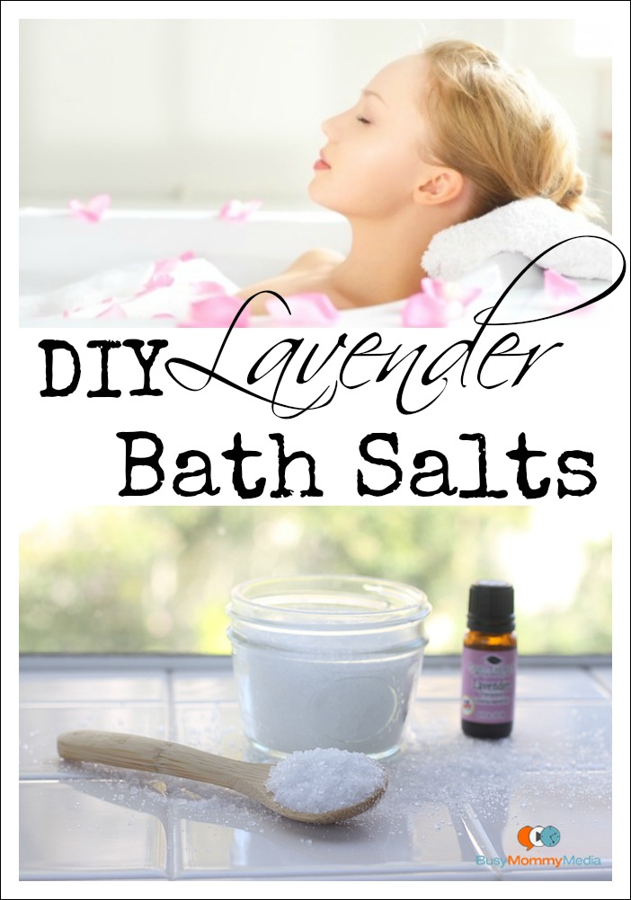 DIY Lavender bath salts
