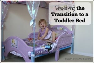 transition to a toddler bed