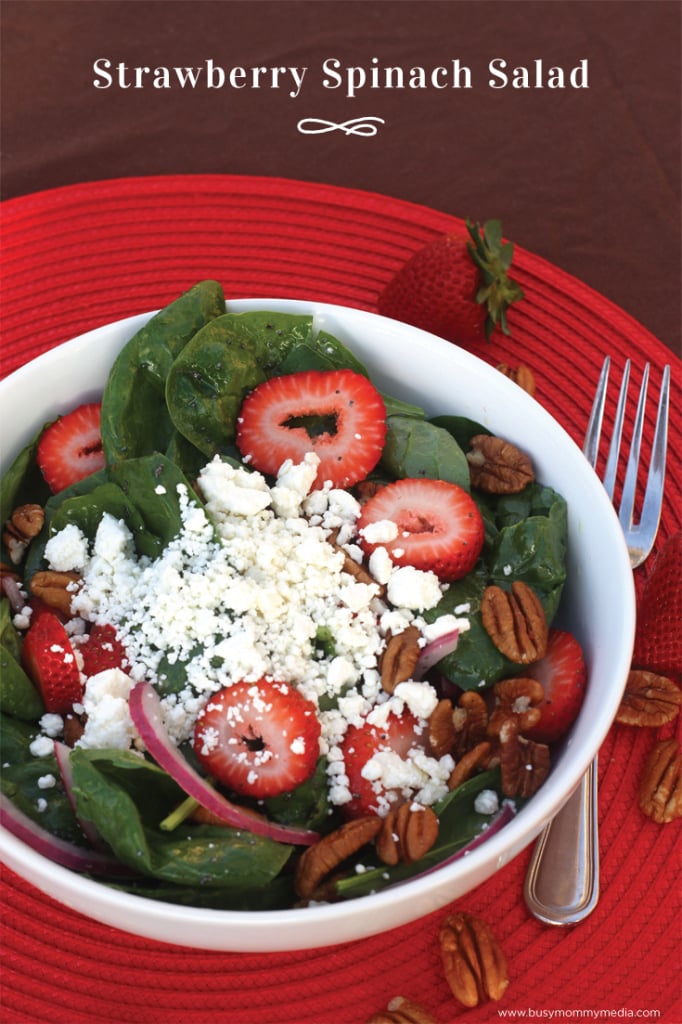 Strawberry Spinach Salad