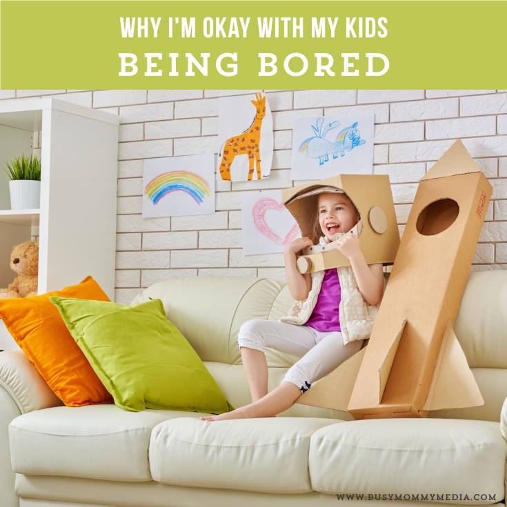 Why I'm Okay with my Kids Being Bored