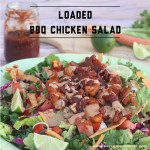 Loaded BBQ Chicken Salad from BusyMommyMedia.com