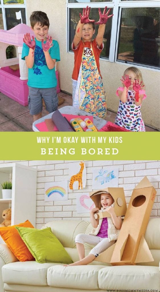 Why I'm okay with my kids being bored