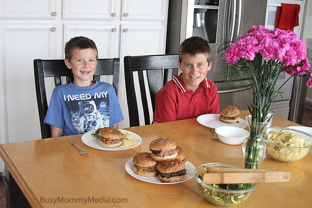 Stuffed Hamburgers on the Grill - These are so easy to make!