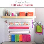 gift wrap station