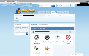 HostGator optimized word press is a great way to keep things simple when starting a blog on BusyMommyMedia.com