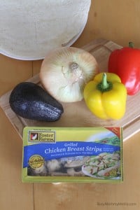 Chicken Fajita Quesadillas from BusyMommyMedia.com