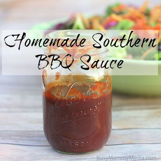 Homemade Southern BBQ Sauce on BusyMommyMedia.com