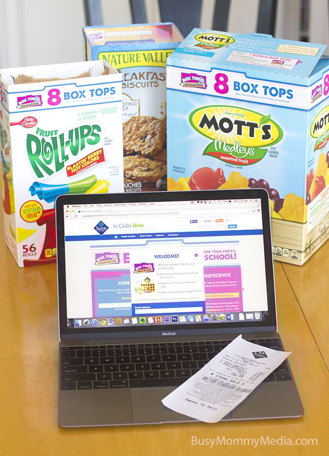 How to Submit Box Tops Online