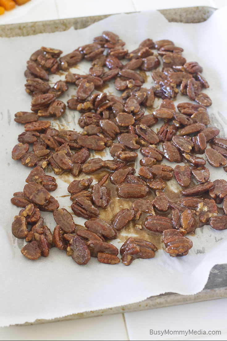 Brown Sugar Candied Pecans on BusyMommyMedia.com