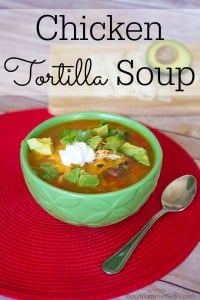Chicken Tortilla Soup on BusyMommyMedia.com | This is the BEST Tortilla soup I have tried!