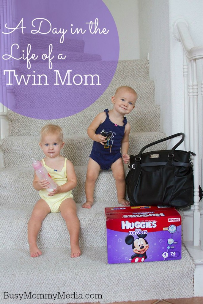 A Day in the Life of a Twin Mom on BusyMommyMedia.com