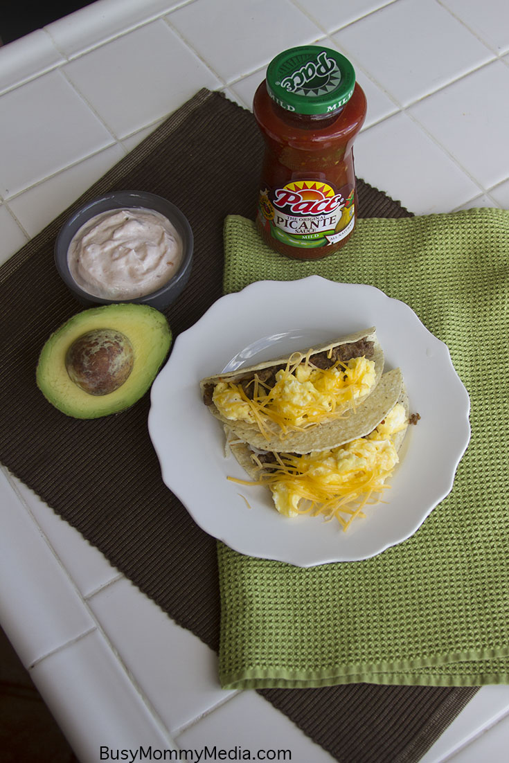 The Ultimate Breakfast Taco (+ a secret sauce) on BusyMommyMedia.com