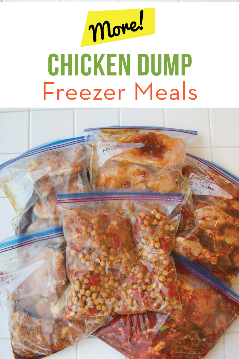 Chicken Dump Freezer Meals