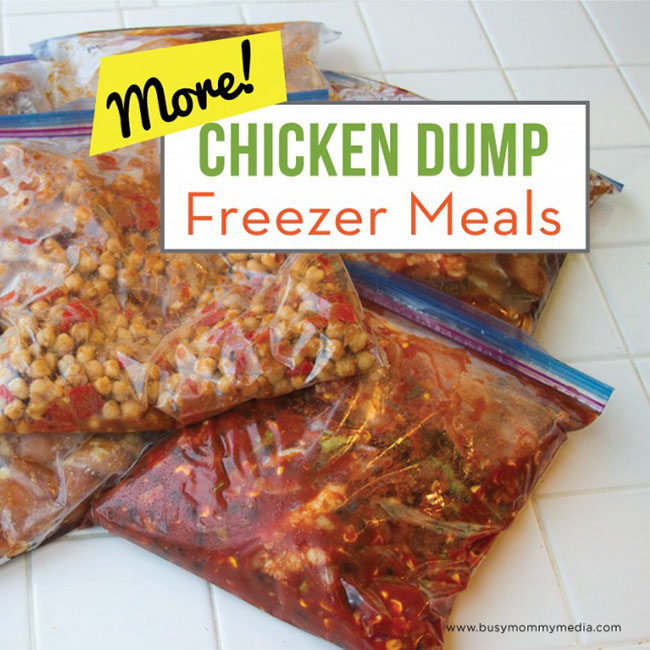 Chicken Dump Freezer Meals