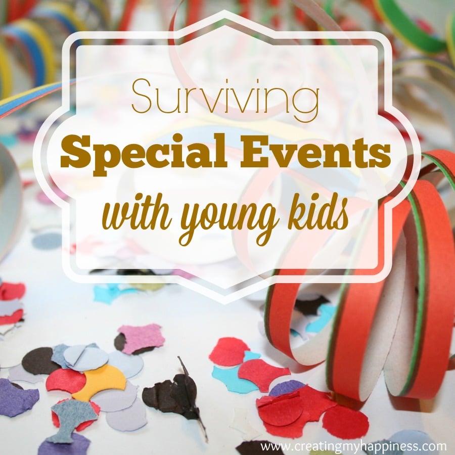 Surviving Special Events with Young Kids