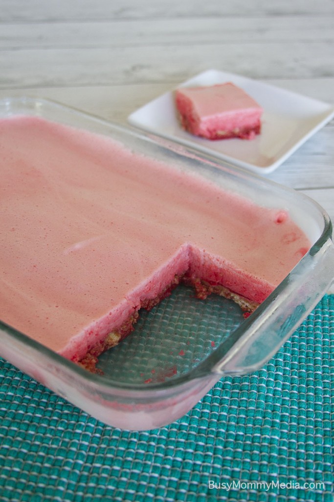 Frozen Jello Fluff Salad on BusyMommyMedia.com