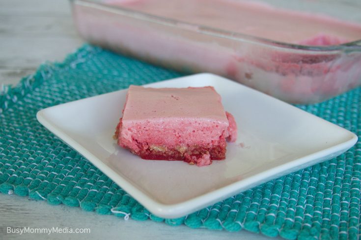 Frozen Jello Fluff Salad on BusyMommyMedia.com
