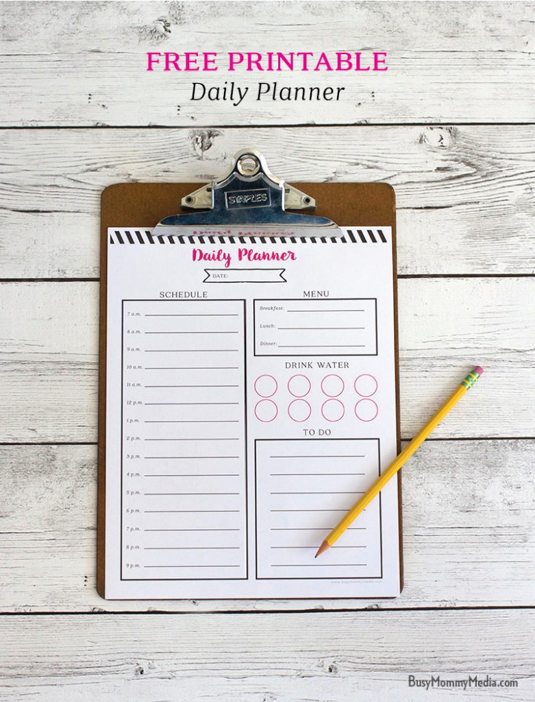 daily planner