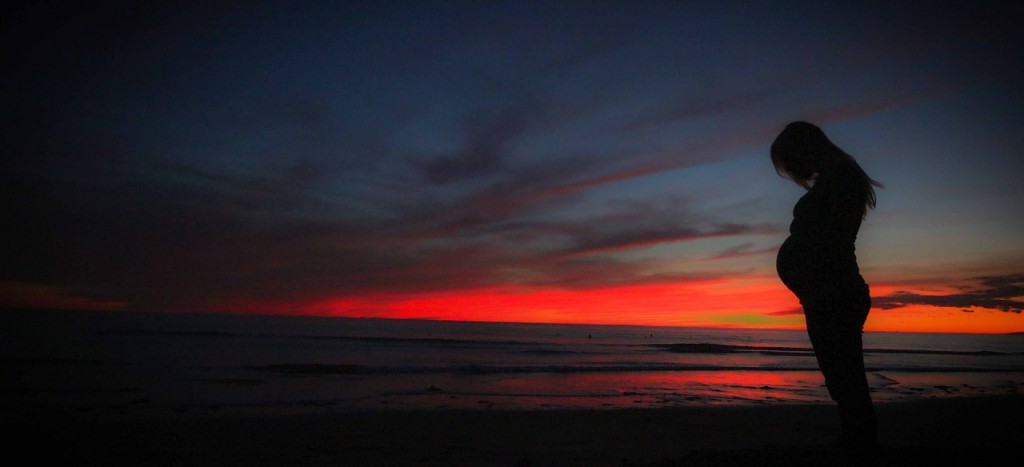 pregnant_sunset