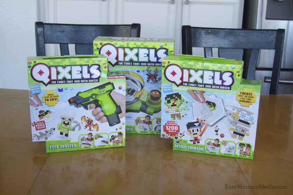 Gifts for Creative Kids with Qixels - Mom vs the Boys