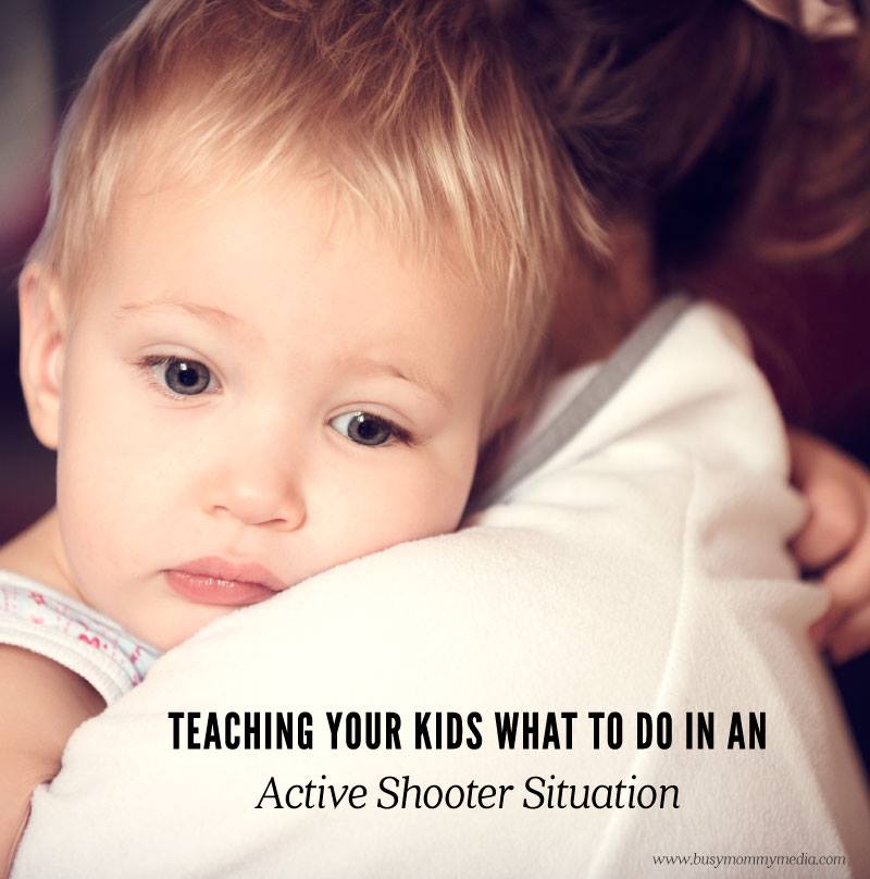 Teaching your kids what to do in an active shooter situation
