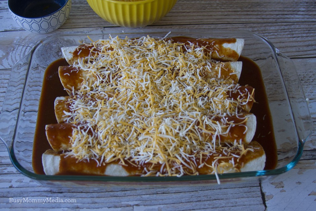 Smothered Chicken Burritos on BusyMommyMedia.com