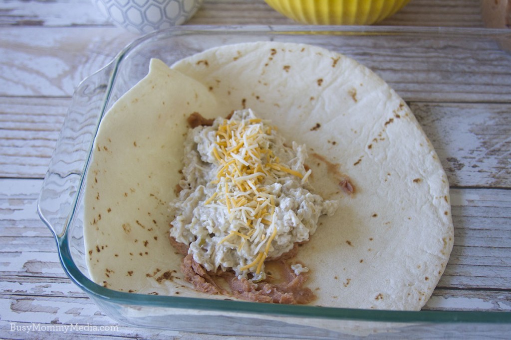 Smothered Chicken Burritos on BusyMommyMedia.com