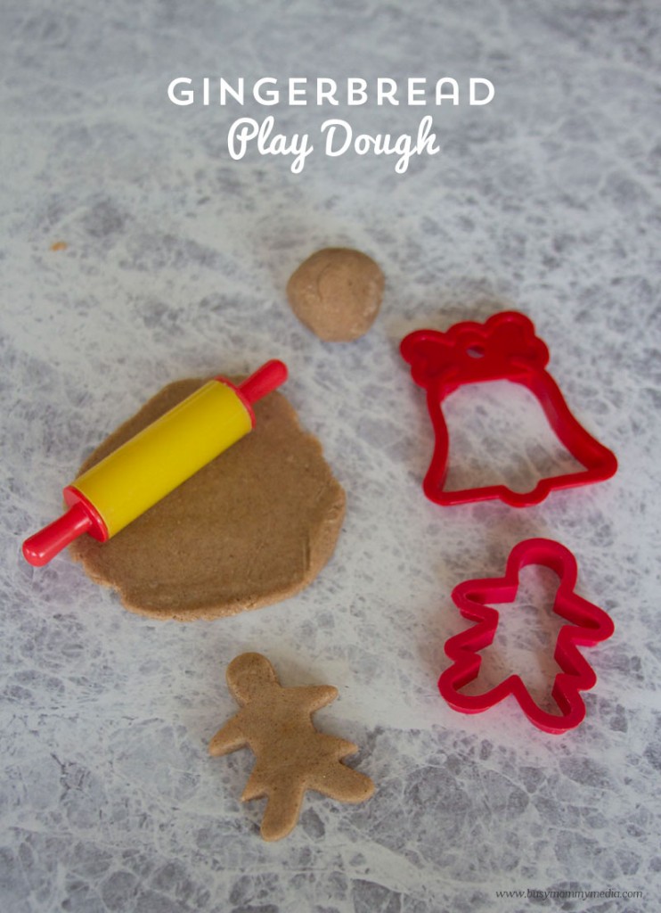 Gingerbread Play Dough on BusyMommyMedia.com