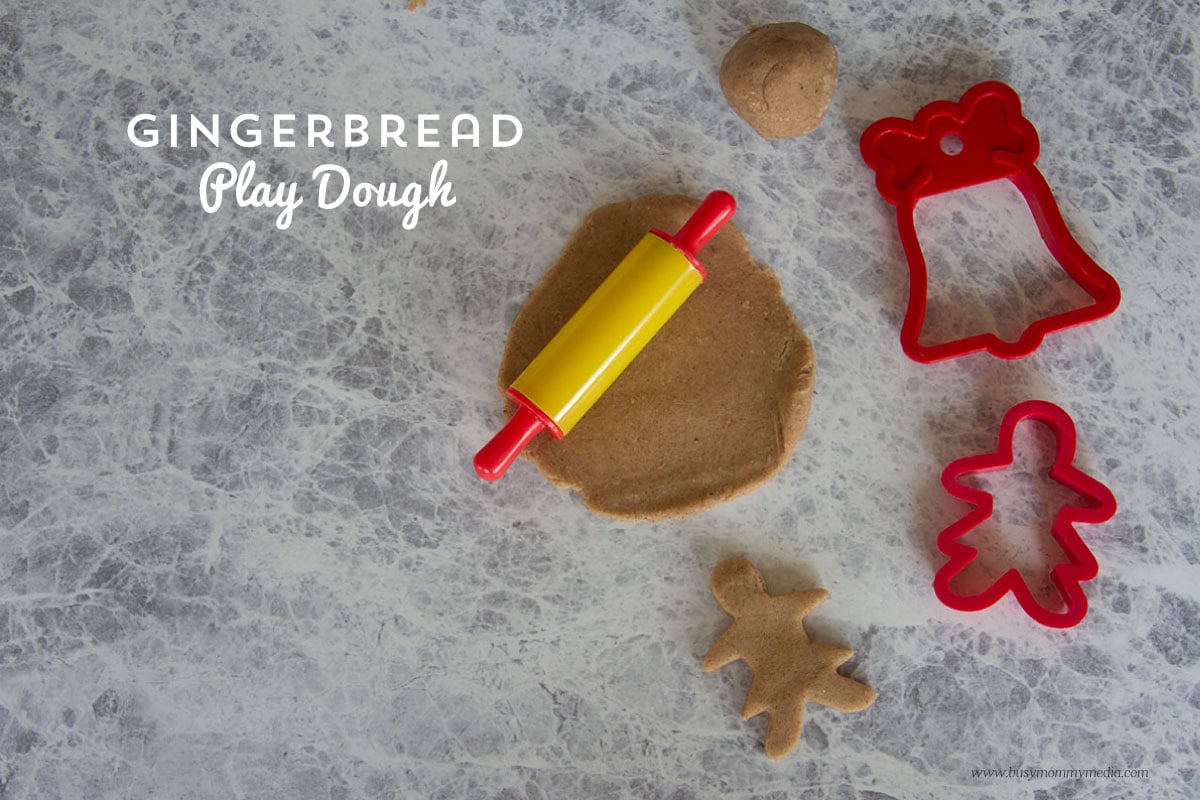 Gingerbread Play Dough on BusyMommyMedia.com