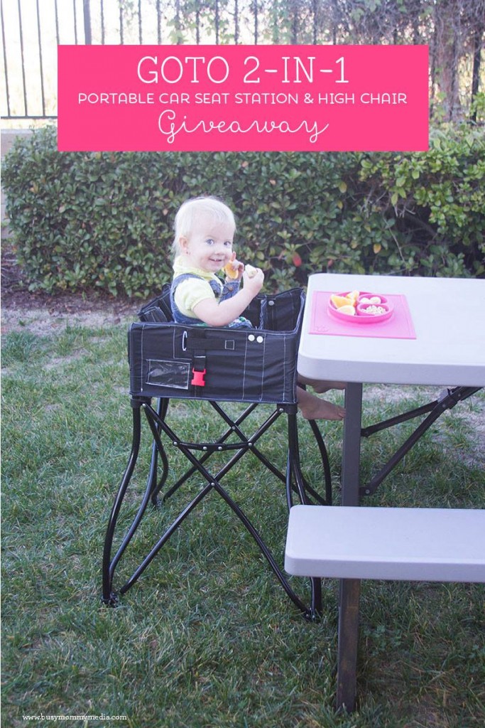 The GoTo Portable High Chair